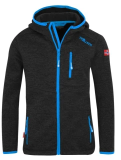 Trollkids Detská bunda Jondalen XT atlantic Jr 222-605 fleecová bunda