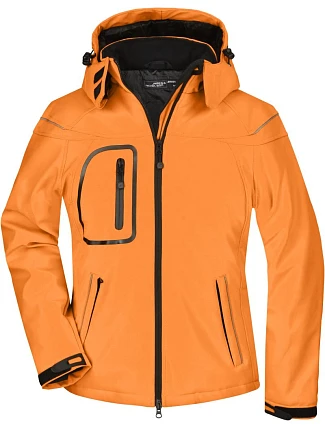 Daiber JN 1001 Dámska 3-vrstvová zimná softshellová bunda 02.1001 oranžová Daiber JN 1001 Dámska 3-vrstvová zimná softshellová bunda 02.1001 oranžová