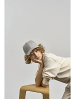Atlantis Headwear Fam-S 6-panelová čiapka s semišovým vzhľadom 33.0271 šedá Atlantis Headwear Fam-S 6-panelová čiapka s semišovým vzhľadom 33.0271 šedá