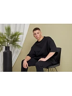 Build your Brand BY 193 Pánske tričko oversize „Huge Tee“ 56.0193 biela piesková