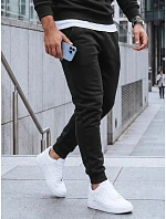 Pánska zateplená tepláková súprava čierna FashionStreet AX0606 Pánska zateplená tepláková súprava čierna FashionStreet AX0606