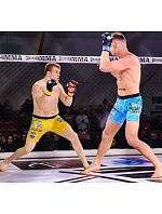 Rukavice na MMA sparring L/XL – Phantom Red – séria Valor | DBX Bushido