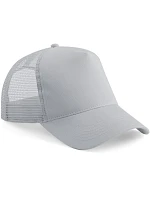 Beechfield B 640 5 panelová Trucker kšiltovka 53.0640 light grey/light grey Beechfield B 640 5 panelová Trucker kšiltovka 53.0640 light grey/light grey