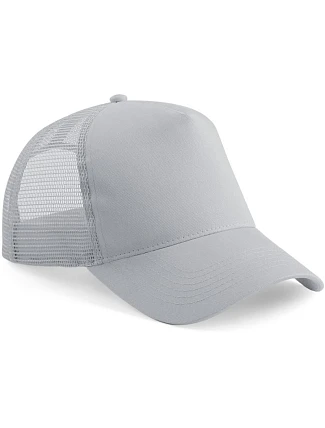 Beechfield B 640 5 panelová Trucker kšiltovka 53.0640 light grey/light grey Beechfield B 640 5 panelová Trucker kšiltovka 53.0640 light grey/light grey