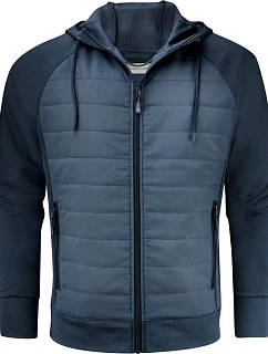 James Harvest Keyport Jacket Men Pánska hybridná bunda „Two-Tone“ 62.2032 tmavomodrá