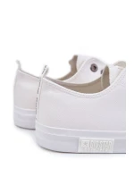 Męskie Skórzane Trampki Big Star KK174052 Białe