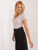 Blúzka D16113Z02448B béžová