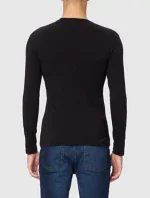 Pánske teplákové nohavice 111652 1A526 - 00020 - Čierna - Emporio Armani