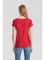 Fruit of the Loom Lady-Fit Iconic 150 V-Neck T Dámske tričko s výstrihom do V 16.1444 biele Fruit of the Loom Lady-Fit Iconic 150 V-Neck T Dámske tričko s výstrihom do V 16.1444 biele