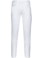 Kariban K 740 Pánske chino nohavice 20.K740 biele