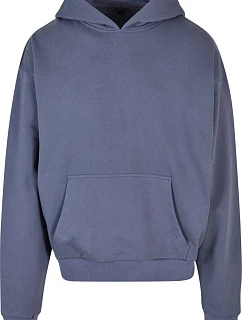 Build your Brand BY 162 Mikina s kapucňou z hrubej bavlny „Ultra Heavy“ 56.0162 vintage blue
