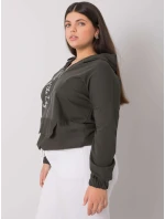 Blúzka RV BL 7179.27 tmavá khaki