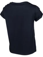Dámske krátke tričko UW0UW01374 tmavomodré - Tommy Hilfiger Dámske krátke tričko UW0UW01374 tmavomodré - Tommy Hilfiger