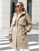 NOCITO FashionStreet dámska prechodná bunda parka camel TY4202 NOCITO FashionStreet dámska prechodná bunda parka camel TY4202