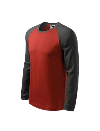 Pánske tričko Street LS M MLI-13023 marlboro red - Malfini