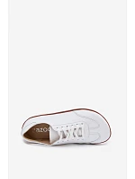 Kožené dámske tenisky Barefoot Zazoo N1243 White