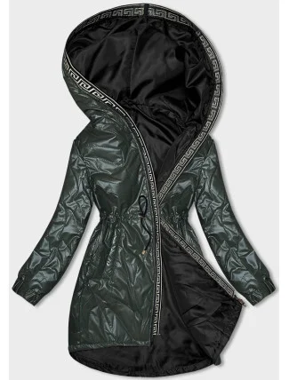 Dámska bunda S'West s ozdobným prešívaním Dark Green (B8146-10)