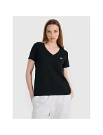 Dámske hladké tričko oversize 4F 4FRSS25TTSHF2778-20S dámske Dámske hladké tričko oversize 4F 4FRSS25TTSHF2778-20S dámske