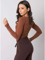 Blúzka RV BZ 6065.80P tmavohnedá Blúzka RV BZ 6065.80P tmavohnedá