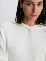 Dámska mikina 000QS7000E 101 ecru - Calvin Klein