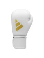 Bielo-zlaté boxerské rukavice Adidas SPEED 50 Bielo-zlaté boxerské rukavice Adidas SPEED 50