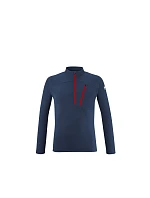 MILLET M Morpho Zip Ls Tričko námornícka modrá MILLET M Morpho Zip Ls Tričko námornícka modrá