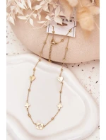 Náhrdelník se zavěsky nerezová ocel zlatý