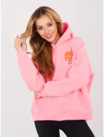 Mikina MJ BL H2587.82 fluo pink Mikina MJ BL H2587.82 fluo pink