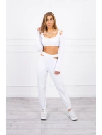 Sada s blúzkou top biela