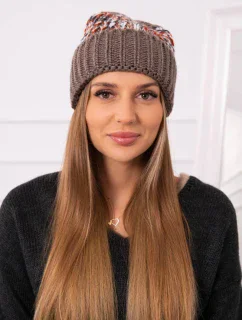 Dámska čiapka Iris K348 cappuccino