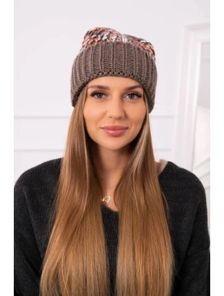 Dámska čiapka Iris K348 cappuccino