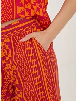 Šortky D73771M62489KD oranžová Šortky D73771M62489KD oranžová