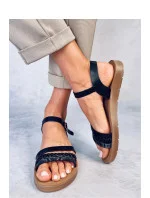 Dámske sandále 2107 model 181883 čierne - Inello