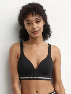 Dámska podprsenka D0DCP ICONS PADDED SEAMLESS BRA Black - DIM