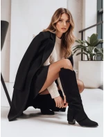 Dámske semišové čierne topánky FashionStreet ZY1316 Dámske semišové čierne topánky FashionStreet ZY1316