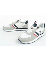 U.S. Polo ASSN. M NOBIL006-WHI športová obuv
