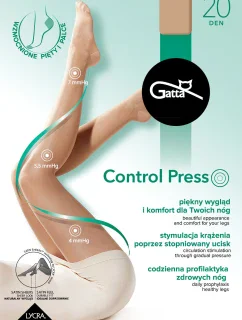 Dámske pančuchové nohavice Gatta Control Press 20 deň 2-5
