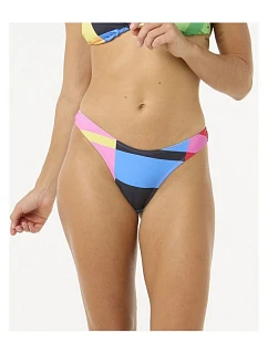 Plavky RIP CURL Las Dalias High Leg Cheeky, tyrkysové