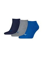Ponožky Puma Sneaker Plain, balenie po 3 kusoch, tmavomodré, sivé, modré 938624 12 Ponožky Puma Sneaker Plain, balenie po 3 kusoch, tmavomodré, sivé, modré 938624 12