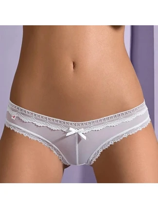 Nohavičky Corella white XXL - Obsessive