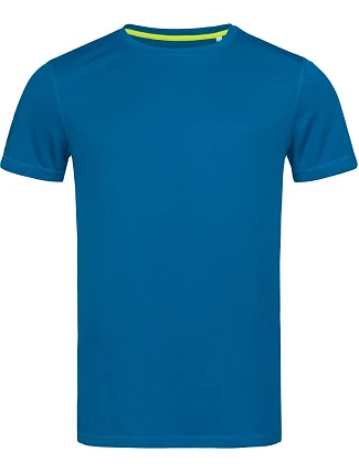 Stedman Active 140 Crew Mesh-T Pánske športové tričko s vzorom „vtáčie oko“ 05.8400 king blue