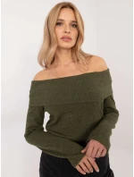 Sveter DHJ SW A2449.33 khaki