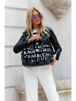 Dámska kabelka CP204450 Šedá s potlačou - PETERSON Dámska kabelka CP204450 Šedá s potlačou - PETERSON