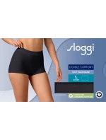 Dámske krátke nohavice Double Comfort T - BLACK - black 0004 - SLOGGI Dámske krátke nohavice Double Comfort T - BLACK - black 0004 - SLOGGI