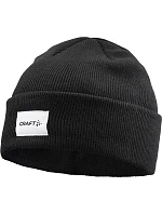 Craft Corporate Urban Beanie Pletená čiapka 81.6368 čierna/biela Craft Corporate Urban Beanie Pletená čiapka 81.6368 čierna/biela