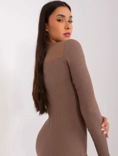 Šaty RV SK 9217.57P hnedá