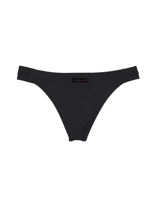 Spodný diel plaviek KW0KW00830-BEH čierna - Calvin Klein Spodný diel plaviek KW0KW00830-BEH čierna - Calvin Klein