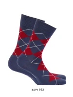 Pánske ponožky Wola Perfect Man vzorované W 94N03 Casual Pánske ponožky Wola Perfect Man vzorované W 94N03 Casual