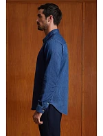 NEOBLU Bennett Pánska džínsová košeľa 24.4796 stone wash NEOBLU Bennett Pánska džínsová košeľa 24.4796 stone wash