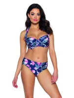 PODPRSENKA SK 167 NAVY FLOWERS